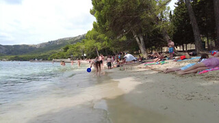 10. Beach walk | Platja de Formentor | Mallorca | Spain | 4K