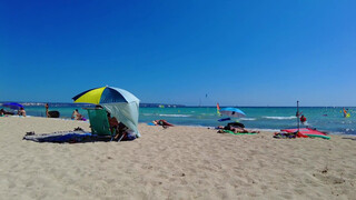 1. Beach walk | Can Pastilla Beach | Mallorca MAJORCA | Spain 4K