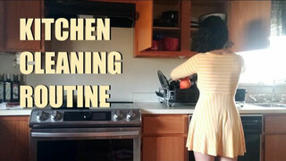 Kitchen cleaning routine | Clean with me 2022