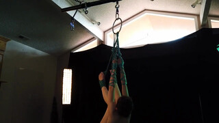 8. Hands + Feet Shibari Self Suspension Photoshoot BTS