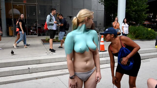 6. BODYPAINTING  AT THE WHITNEY MUSEUM  2018  (1)