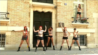 4. Femen Protesters Demonstrate Topless in Paris