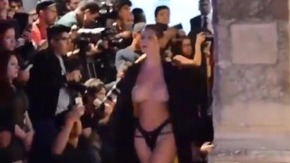 8. nude fashion show