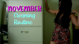 November! House cleaning routine | Clean with me