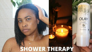 Shower Routine/ therapy – body care | hair care | Self love