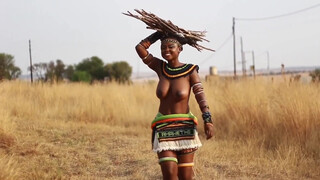 5. No Bra Tribal Africa Dance