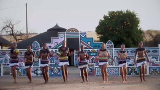 8. No Bra Tribal Africa Dance