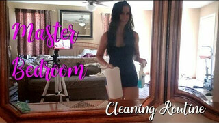 Master bedroom cleaning routine
