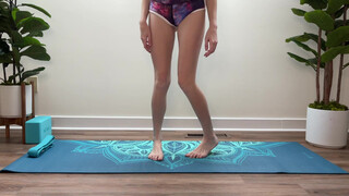 1. Daily Morning Stretching with Yoga Strap and Block for Deeper Stretches | Amateur / Beginner