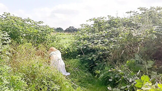 5. clearing brambles with the wrong tools