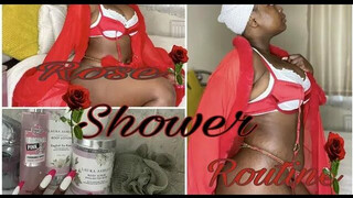 My Shower Routine | Rose Scented Products +Body care