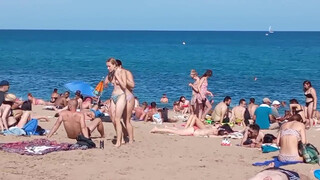 4. Barcelona beach. Spain???????? Episode#8 বার্সেলোনা, স্পেন।