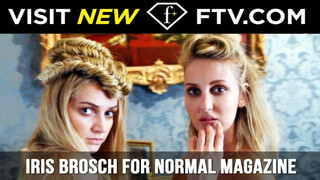 Backstage with Iris Brosch for HOT Normal Magazine Shoot | FTV.com