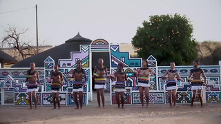 9. She is so smart! Ndebele culture –  South Africa dance