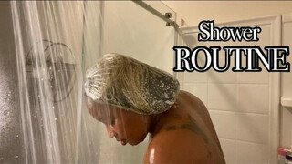 Shower Routine +Night Time Exfoliation Routine