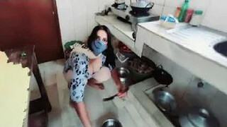 روتيني اليومي مباشر ???? ????❤️ Beautiful Indian Lady Cooking And Cleaning The Kitchen