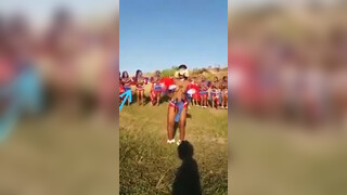 3. African girls dancing naked everywhere.
