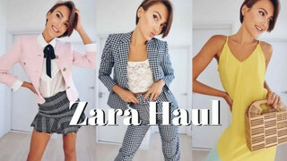 ZARA HAUL & TRY ON – SPRING SUMMER CLOTHING | Blaise Dyer
