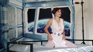 6. Help Me ObiWan! Princess Leia Cosplay Photoshoot Behind The Scenes
