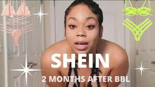 SHIEN haul 2 Months after my BBL+LIPO Lingerie Try on