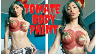 TOMATE BodyPainting // BodyPaint Tomato