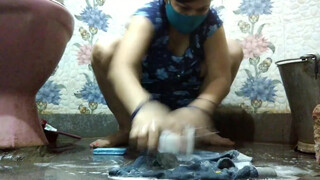 2. Daily wear clothes washing by hand | washing clothes by hand | natural beauty with me