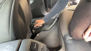 2. Vacuuming My Audi – Cleaning My Car Interior