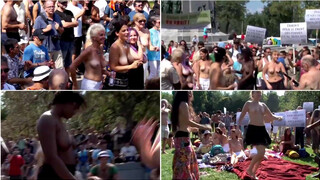 4. GoTopless (TAM TAM Day) Montreal, Que. , Canada  “2014”