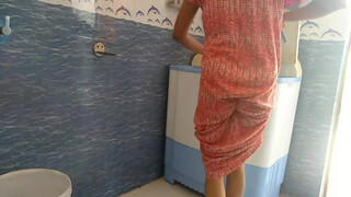 10. Summer के कपड़ो को Woshing Machine  में Wosh किया//indian housewife daily routine
