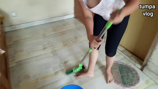 4. Floor Washing Vlog 19