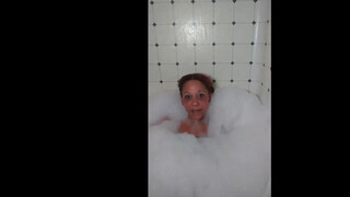 4. Deep Thoughts: Cute Girl In Bathtub