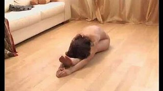 Naked yogi Nataly in new nude yoga video