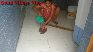 8. ????Bathroom Cleaning part _1, house wife daily routine vlog,#goldivillagvlog
