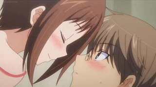 7. [UNCENSORED] Anime Ecchi Kiss Scene