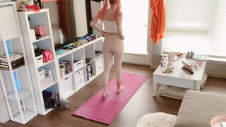 3. Naked Yoga Lesson – Nude Yoga after Long Break – Learn Your Body With İndigo White
