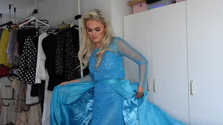 10. TRYING ON OLD PAGEANT DRESSES ( I’VE GAINED WEIGHT)!!