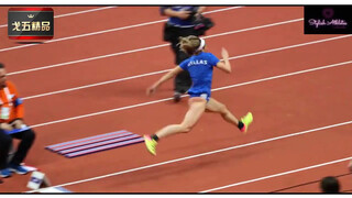 6. Hellas women’s long jump – Practice before play