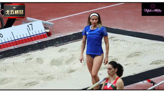 7. Hellas women’s long jump – Practice before play