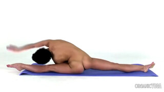 7. women’s naked yoga class / fit girl nude yoga #2