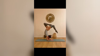 7. How to elbow stand pincha yoga inversion
