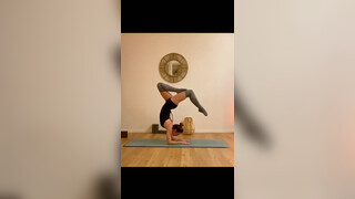 2. How to elbow stand pincha yoga inversion
