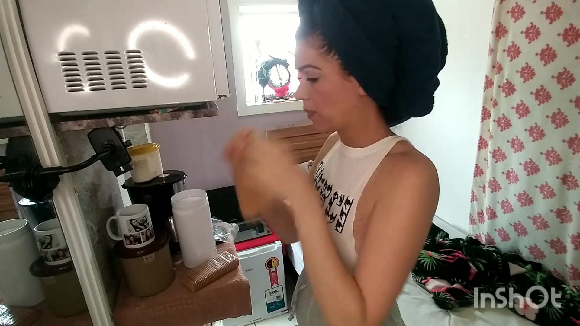 Minha rotina da noite banho