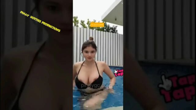 youncensored.com Ana Jalandoni Bikini Double Nipple Slip on Bigo LIVE! 